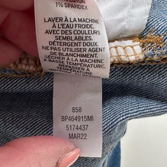 NWT | BP | Rolled Hem Denim Shorts | Blue | Size 25 - Picture 9 of 13